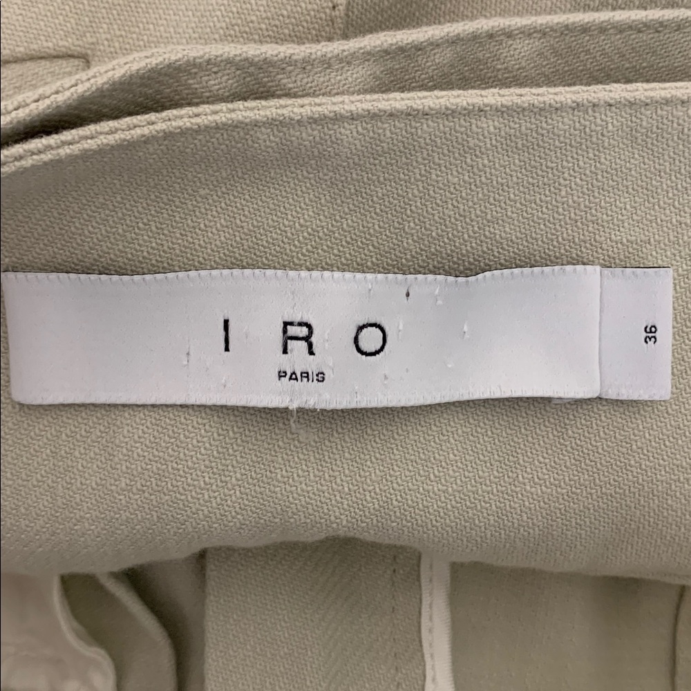 IRO Madeon Belted Pants in Natural - Picture 13 of 15